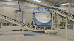 Disc granulation production line1